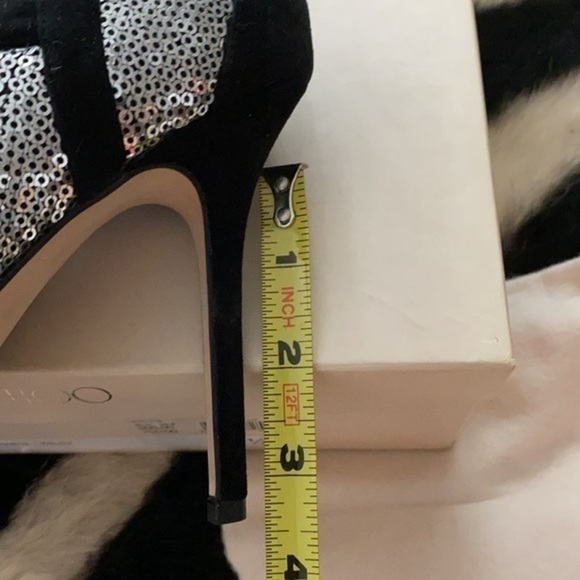 Jimmy Choo classic edition shoes Sequins/Silver black limited edition elegant - Picture 8 of 15